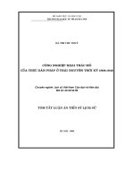 Công nghiệp khai thác mỏ của Thực dân Pháp ở Thái Nguyên thời kỳ 1906 - 1945