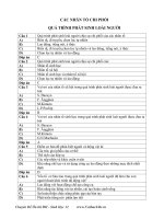 Các nhân tố chi phối quá trình phát triển của loại người ppt