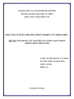 tiểu luận ứng dụng các nguyên tắc sáng tạo trong phần mềm gns3