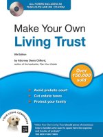 make your own living trust 8th (2007)