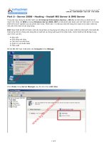 server 2008 - part 5 - hosting - install iis server - dns server