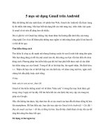 5 mẹo sử dụng Gmail trên Android potx