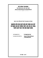 Nghiên cứu sản xuất dầu bôi trơn cao cấp sử dụng cho hệ thống thủy lực của xe tăng thiết giáp thay thế dầu nhập khẩu