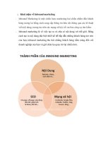 khái niệm về inbound marketing
