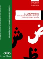 los 200 verbos mas usuales del arabe marroqui