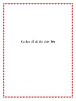 Ca dao dân ca đề tài đợi chờ tình yêu pot