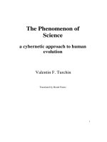 the phenomenon of science  a cybernetic approach to human evolution - turchin v.f
