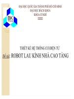 ROBOT lau kính nhà cao tầng