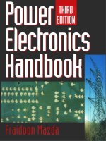 mazda, f. (1997). power electronics handbook (3rd ed.)