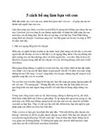 5 cách bố mẹ làm bạn với con pdf