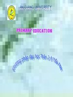 Dạy toán ở tiểu học ppt