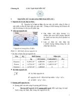 Cấu tạo nguyên tử