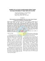 Nghiên cứu lưu giữ và nhân nhanh giống thuần cà chua DT28 bằng kỹ thuật nuôi cấy in vitro pptx