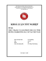 Thực trạng và giải pháp cho các tình huống Marketing đa cấp tại Việt Nam