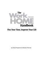 the work from home handbook, flex your time improve your life (2008)