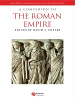 a companion to the roman empire