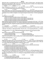 đề thi thử vật lý hay số 4