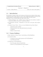 computational game theory lctn - yishay mansour