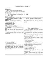 Giáo án bài Sự sinh sản của ếch - Khoa học 5 - GV:L.N.Tân:
