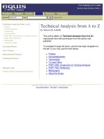 achelis, steven - technical analysis from a to z