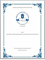 HOẠT ĐỘNG THỊ TRƯỜNG LIÊN NGÂN HÀNG VÀ THỊ TRƯỜNG MỞ TẠI VIỆT NAM THỜI GIAN QUA