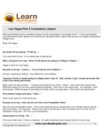 las vegas part 2 vocabulary