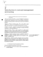 introduction to cost and management accounting
