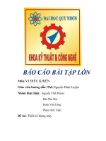 Đề tài: THIẾT KẾ VÀ THI CÔNG MÔ HÌNH THANG MÁY DÙNG VĐK AT89C51 potx