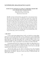ĐÁNH GIÁ SỨC HẤP DẪN CỦA CÔNG TY TNHH MỘT THÀNH VIÊN MAI LINH HUẾ ĐỐI VỚI KHÁCH HÀNG pptx