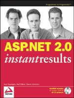 asp.net 2.0 instant results