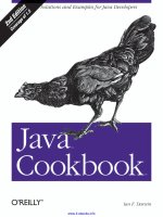 java cookbook 2nd edition