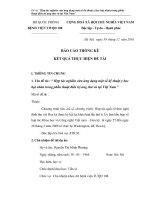 Hợp tác nghiên cứu ứng dụng một số kỹ thuật y học hạt nhân trong phẫu thuật điều trị ung thư vú tại việt nam