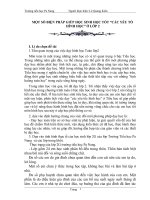 skkn Một số phương pháp giúp học sinh giải các bài toán liên quan đến yếu tố hình học