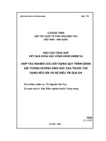 hợp tác nghiên cứu xây dựng quy trình đánh giá tương dương sinh học của thuốc tác dụng kéo dài và hệ điều trị qua da