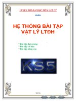 Toàn tập hệ thống bài tập vật lý LTĐH