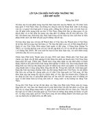 Những thách thức về việc làm cho thanh niên Việt Nam ppt