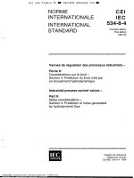IEC 60534 8 4 industrial process control valves   noise considerations