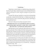 phép biện chứng duy vật, cơ sở phương pháp luận chung nhất cho hoạt động nhận thức và thực tiễn. vận dụng phép biện chứng duy vật trong hoạt động kinh tế