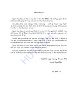 Quy hoạch nguồn nhiên liệu trấu cho phát triển năng lượng tại long an