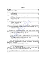 Đánh giá hiện trạng và đề xuất các giải pháp bảo vệ môi trường cho các cơ sở sản xuất nằm ngoài khu công nghiệp ở huyện thuận an, tỉnh bình dương