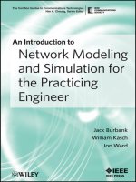 an introduction to network modeling and simulation for the practicing engineer