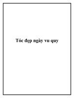 Tóc đẹp ngày vu quy potx
