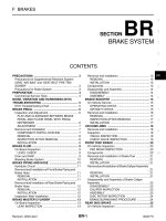 HỆ THỐNG THẮNG XE TRÊN INFINITI FX35, FX45 2003