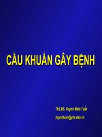 CẦU KHUẨN GÂY BỆNH potx