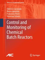 control and monitoring of chemical batch reactors advances in industrial control