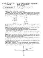 Đề thi tuyển sinh lớp 10 năm 2012 công lập môn vật lý đề 2 pdf