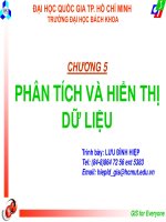 CHƯƠNG 5 PHÂN TÍCH VÀ HIỂN THỊ DỮ LIỆU pdf