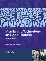 membrane technology and applications