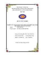 nghiên cứu tái sử dụng chất thải làm nhiên liệu thay thế trong sản xuất xi măng