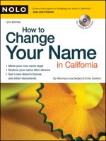 how to change your name in california 12th (2008)